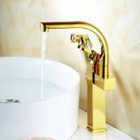 FLG contemporary elegance fashion brass waterfall basin faucet